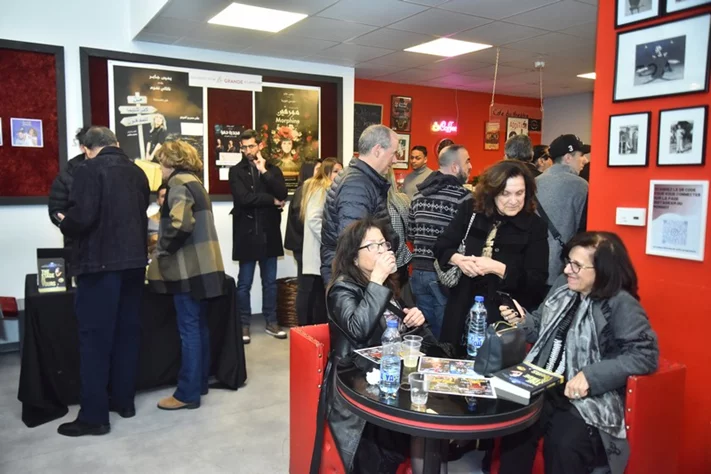 Nadine Chammas book signing